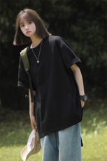 韩系松弛风简约基础款上衣经典款式复古时尚休闲T恤HY33TP16，男装T恤，电商A102B