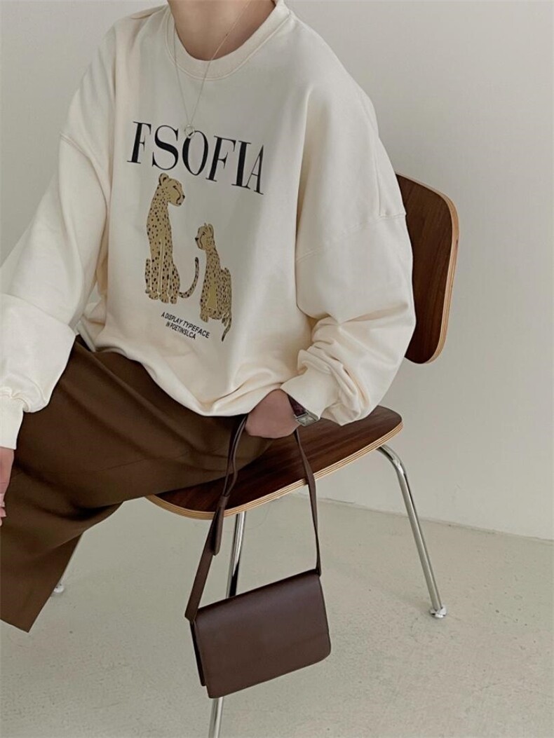 四色卫衣，女装卫衣/绒衫，左维