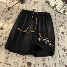新中式情侣短裤男女沙滩音得物潮五分裤重磅300g抖2419-P22控48，男装牛仔裤，星座207