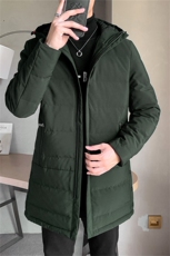 冬季新款加厚保暖羽绒服中青年商务休闲长款外套时尚潮流男装上衣，男装羽绒服，电商B212（原钱塘6029）