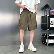 短裤工装男贴标拉链口袋休闲短裤沙滩裤DS-A329-K920-P50，男装牛仔裤，电商A329