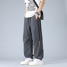 2025夏季薄款男士户外运动休闲长裤子防水透气男女情侣休闲裤p50，男装休闲裤，星座1113