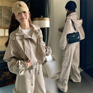  clean fit 可爱女孩爱户外 / 防晒冲锋衣短裤吊带图片