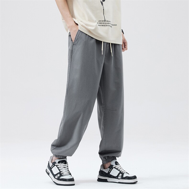 阔腿裤男春夏季2025新款宽松显瘦直筒垂感休闲裤潮DY5022-P65,男装休闲裤,电商A178-1