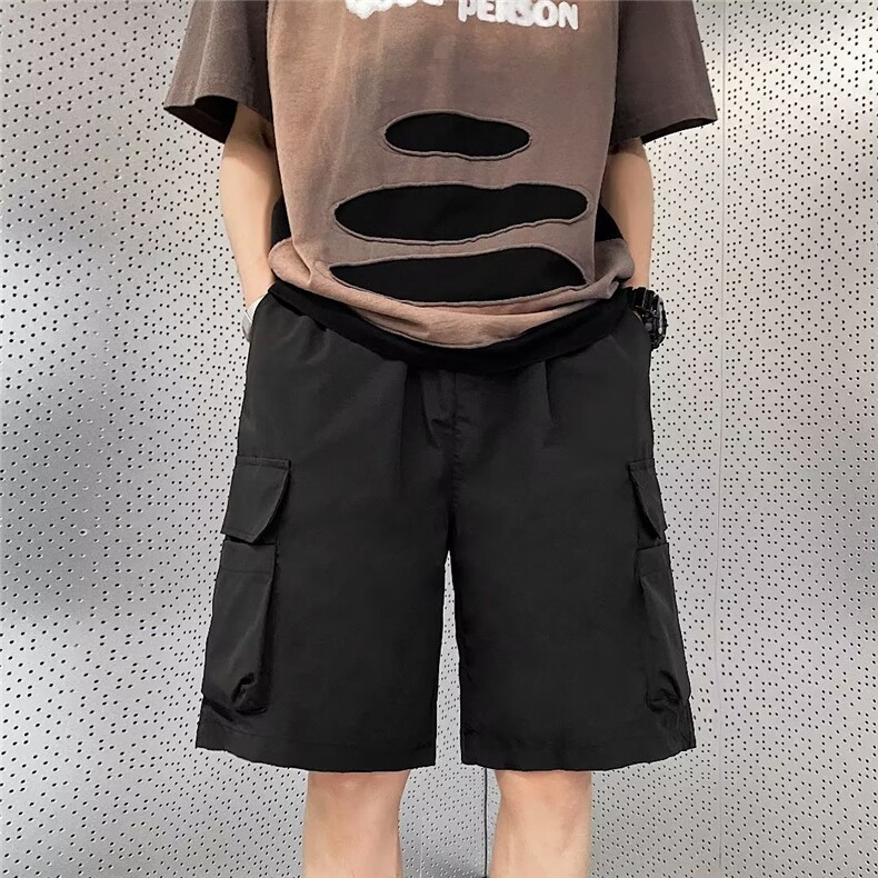 男中裤男士短裤夏季宽松外穿休闲工装D2115-P38,男装休闲裤,星座1109-3