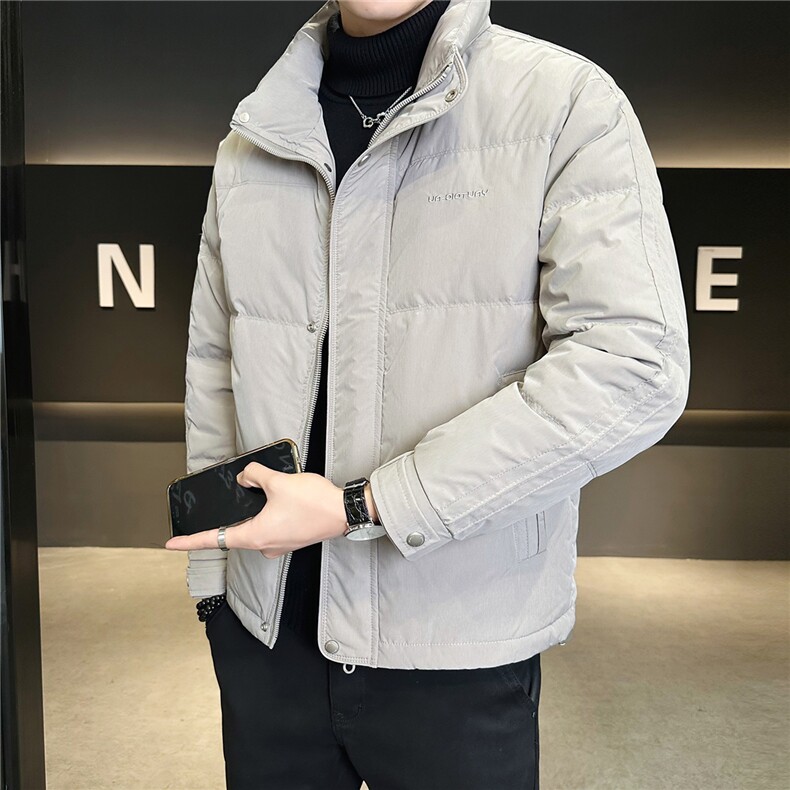 标50绒立领男士羽绒服冬季2025新款加厚外套A313-2632-P215,男装羽绒服,电商A313
