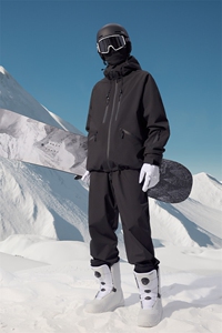 防水防风加厚保暖滑雪服男女户外机能大码中性风套装 TZ360-P285图片