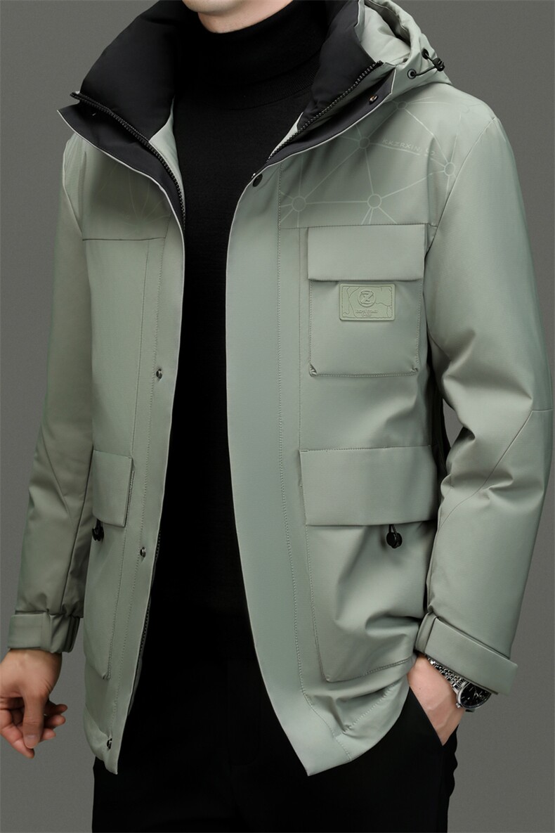 BN22725钱塘2020-2时尚简约冬季厚款中年男士90鹅绒羽绒服P290,男装羽绒服,钱塘207-2