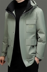 BN22725钱塘2020-2时尚简约冬季厚款中年男士90鹅绒羽绒服P290，男装羽绒服，钱塘207-2