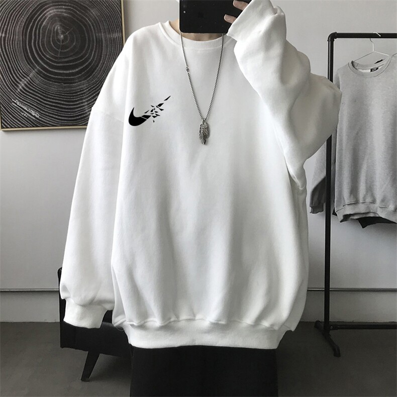 W34男女中性休闲圆领套头印花卫衣外套学生班服青少年男女装大码,男装卫衣,星座115A(原星座507）