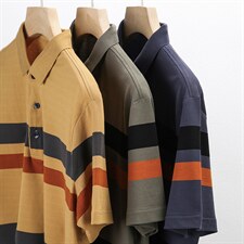 2023夏季男士t恤短袖中年冰丝翻领夏季男装Polo衫半袖纯色上衣，男装T恤，电商B212（原钱塘6029）