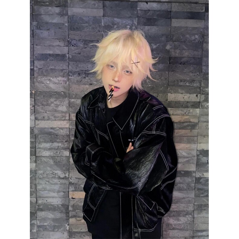 【有货】cleanfit短款外套男春秋高级感痞帅飞行员夹克W190LL-P92,男装夹克,星座1007（原301D）