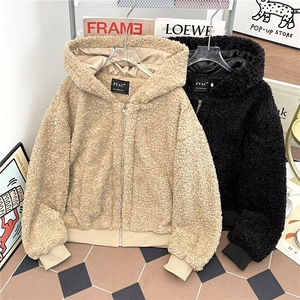 加厚保暖毛领棉服夹克潮流简约棉衣7821 P95图片