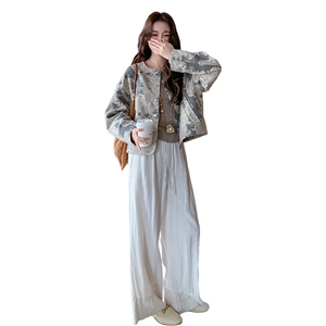 【现货】短外套女2025秋季新款女装春秋风衣2C227/2507/P145K208图片