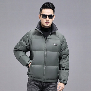 立领羽绒服2023冬季新款加厚保暖上衣中青年商务休闲男装外套,男装羽绒服,电商B212（原钱塘6029）