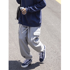宽松直筒工装裤休闲卫裤k7252p68控88，男装休闲裤，电商A138B