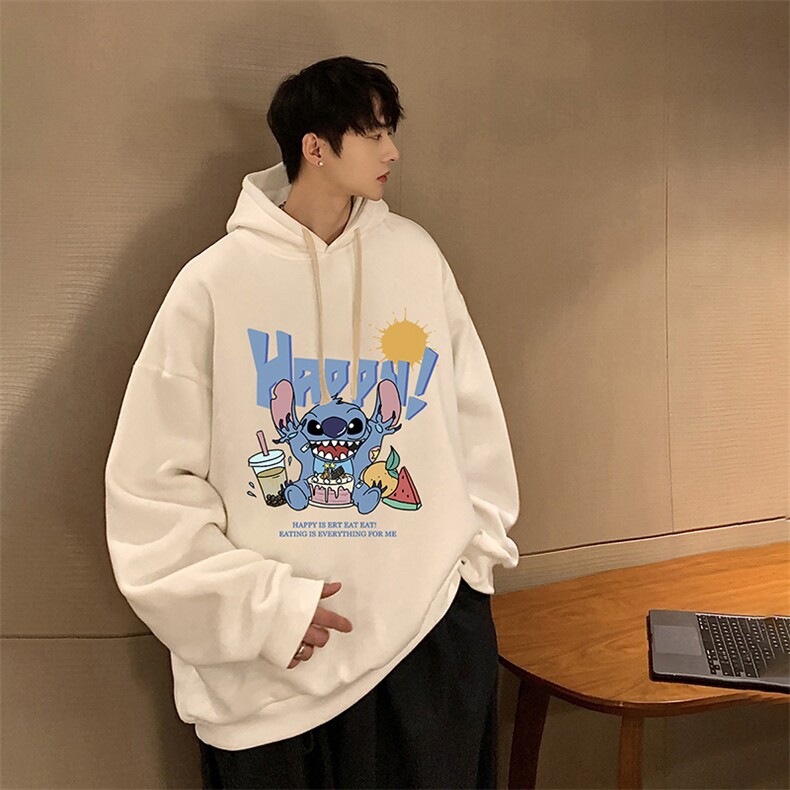 纯棉连帽卫衣男大码运动帽衫宽松薄WY2077-P35,男装卫衣,电商A040