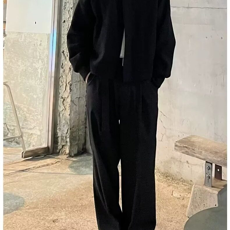 圆领针织开衫外套男士百搭毛衣,男装针织衫/毛衣,星座218-8