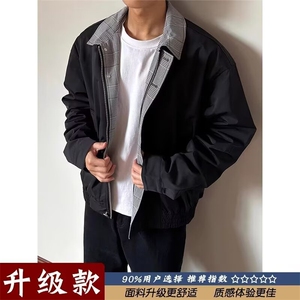 1506-1/JJK511/P60春秋痞帅外套男ins高街潮牌港韩版潮流宽松夹克图片