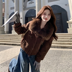 现货新款2165-P475-K669新G标90白鸭绒派克服，女装羽绒服，然然