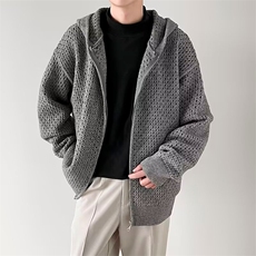 B353P55秋装男装开衫毛衣外套先生宽松，男装针织衫/毛衣，星座512-6