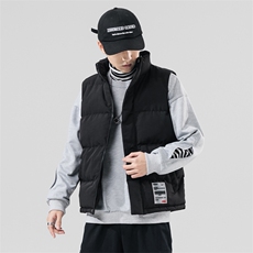 2022秋冬大码保暖无影墙模特休闲外套贴标加厚马甲M726-P50，男装背心/马甲，电商A082