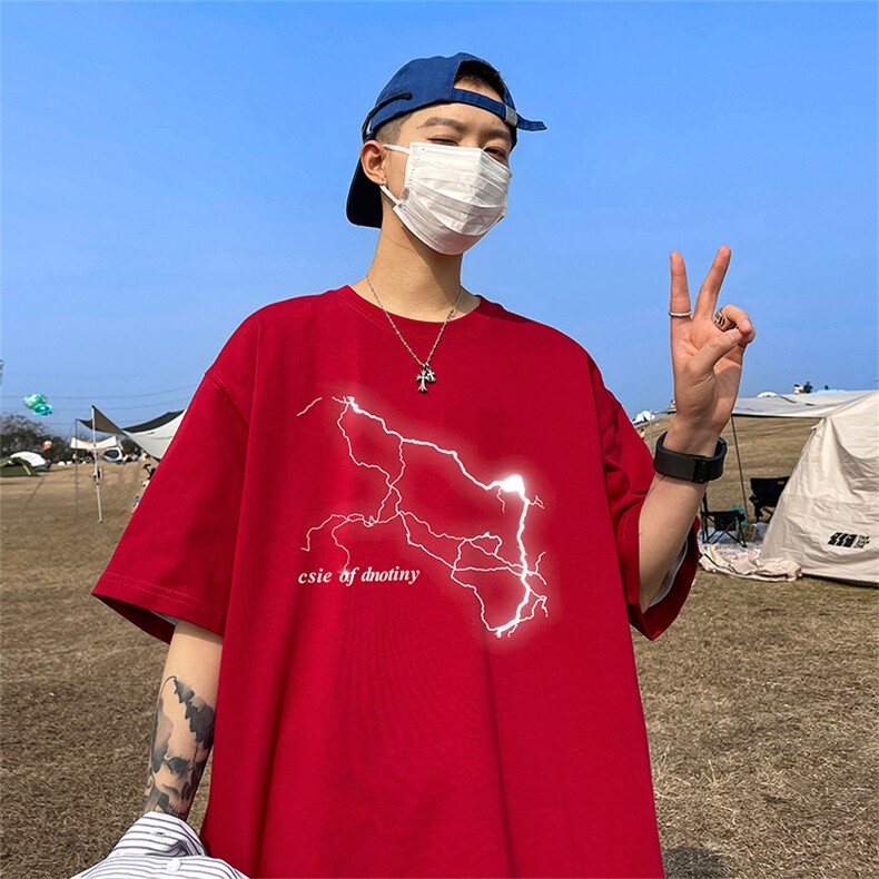 量大优 供视频 220克美式短袖t恤T2910得物直播有280克品质图片