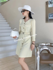 小香风连衣裙，女装连衣裙，天使公主