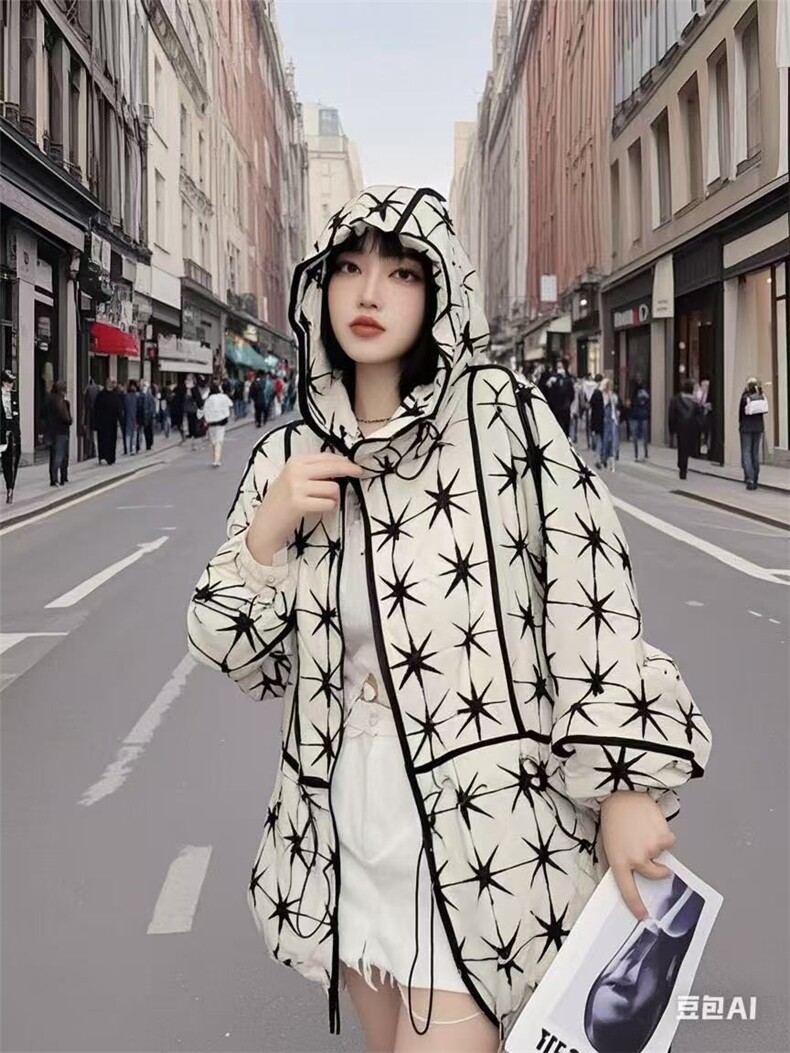 2025时尚简约百搭防晒薄款修身型长袖,女装衬衫,翩雅女装供货
