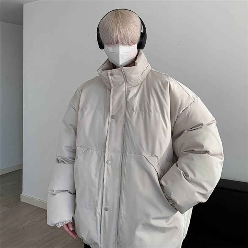 美式高街大口袋立领棉衣外套面包服109特P95,男装棉衣,电商A309