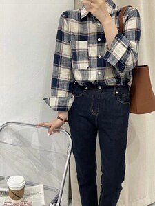 格子衬衫,女装衬衫,FAILISI(2F)
