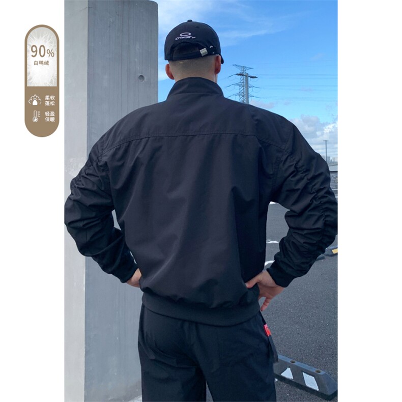 广检90%白鸭绒冬季外景羽绒服充绒量75gM-5XHY25598-特P109,男装羽绒服,电商A022