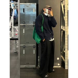 【有货】MY0339ZZ-特73 秋冬季加厚针织开衫外套男士慵懒翻领毛衣图片