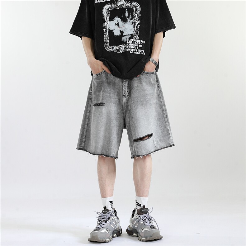 xz905-2-Z036#P45牛仔短裤图片