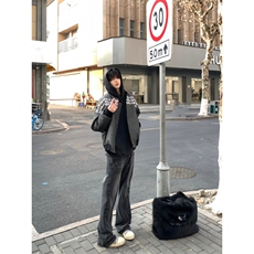【有货】cleanfit短款夹克外套男美式高街棒球服CS909CC-特P78，男装夹克，星座1007（原301D）