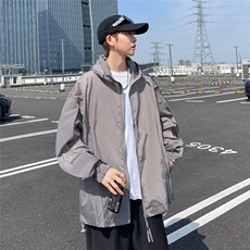 冰丝防晒衣男士夏季透气防紫外线皮肤衣户外凉感钓鱼防FC323，男装防晒衣，星座1116A-1（原606A）