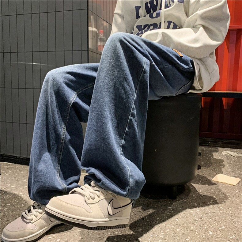港风潮男牛仔裤嘻哈ins潮高街潮流痞帅长裤N01620-P48,男装牛仔裤,星座308B-2