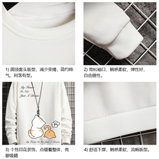T4357-P25加绒款-P35简约帅气百搭长袖t恤男大码胖子卫衣网格，男装T恤，电商A040A