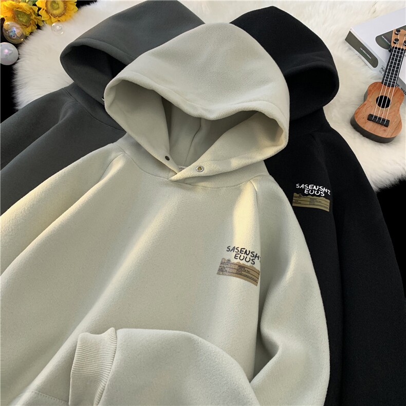 XZ222-1/NWY03/65/控78/加绒P75/控88重磅呢料慵懒连帽卫衣,男装卫衣,星座809A(原222-1)