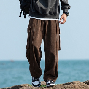 加厚灯芯绒休闲裤 Q5298-TP55 控价78 冬季Cityboy保暖设计感长裤图片