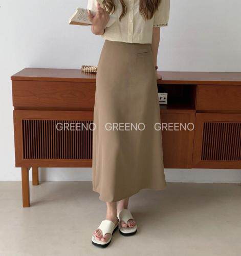 韩系净版半身裙，女装半身裙，GREENO