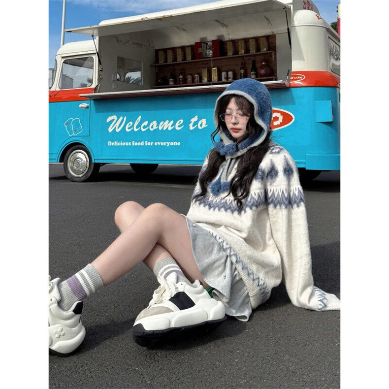 【有货】MY369CC-特P65费尔岛圣诞毛衣男女情侣装针织衫外套,男装针织衫/毛衣,星座1007（原301D）