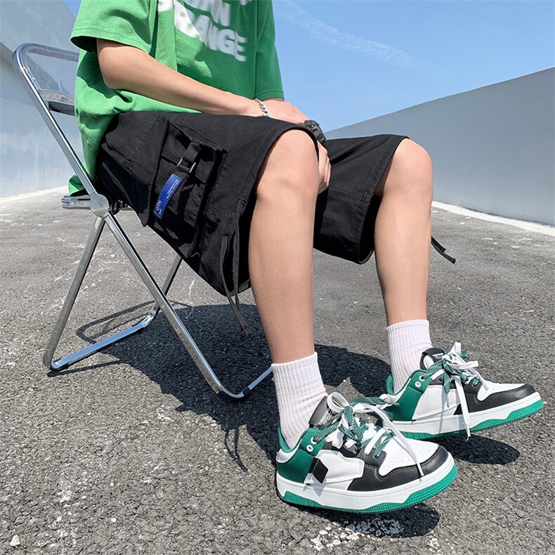 K523-P38美式工装宽松型ins时尚潮牌五分裤,男装休闲裤,星座1501-1