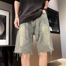 高街男时尚都市新款潮流短裤NK211P38，男装牛仔裤，星座1116-2