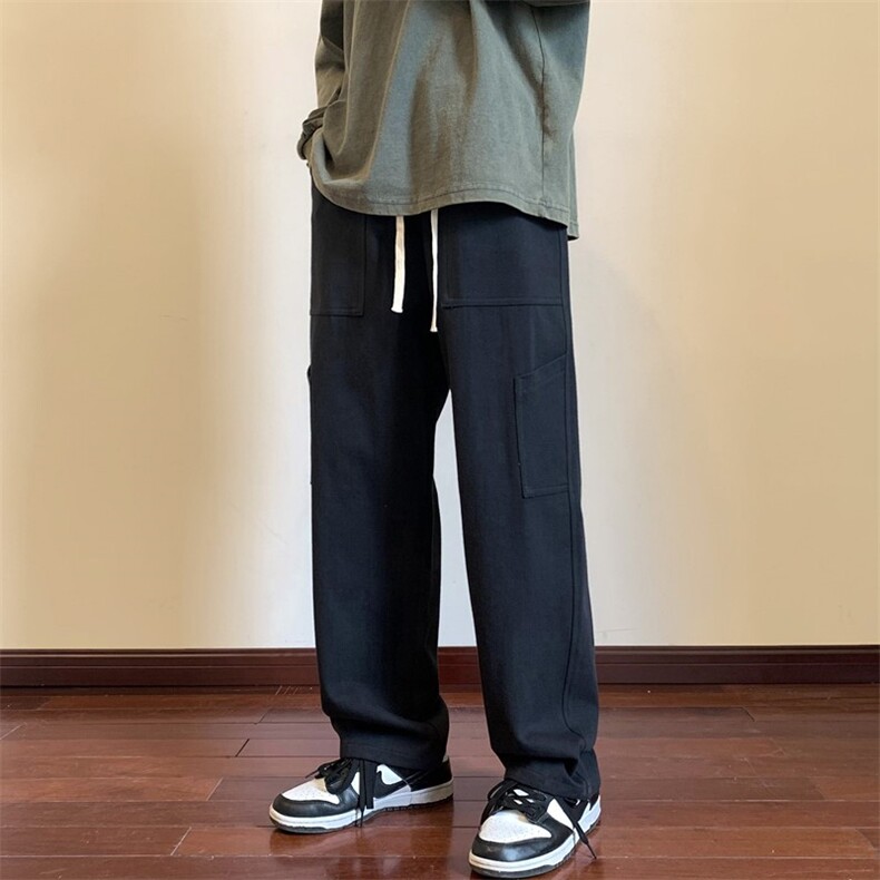 春秋贴布水系工装裤现货XZ604-KG39-P55控68,男装工装外套,星座604