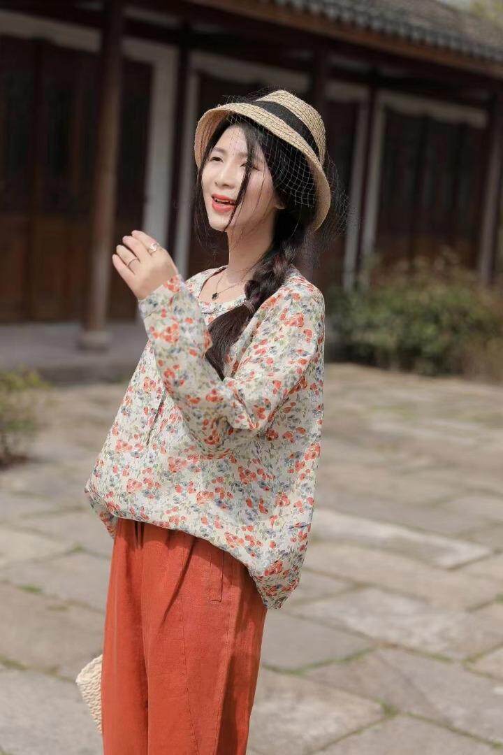 纯苎连衣裙小衫裤子裙子衬衣 时尚风 风淑女风休闲风，女装连衣裙，川哲