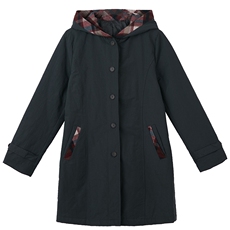 2023秋冬新款棉衣保暖加厚加棉衣外套女中长款539款，女装棉衣/棉服，秋牧寒烟