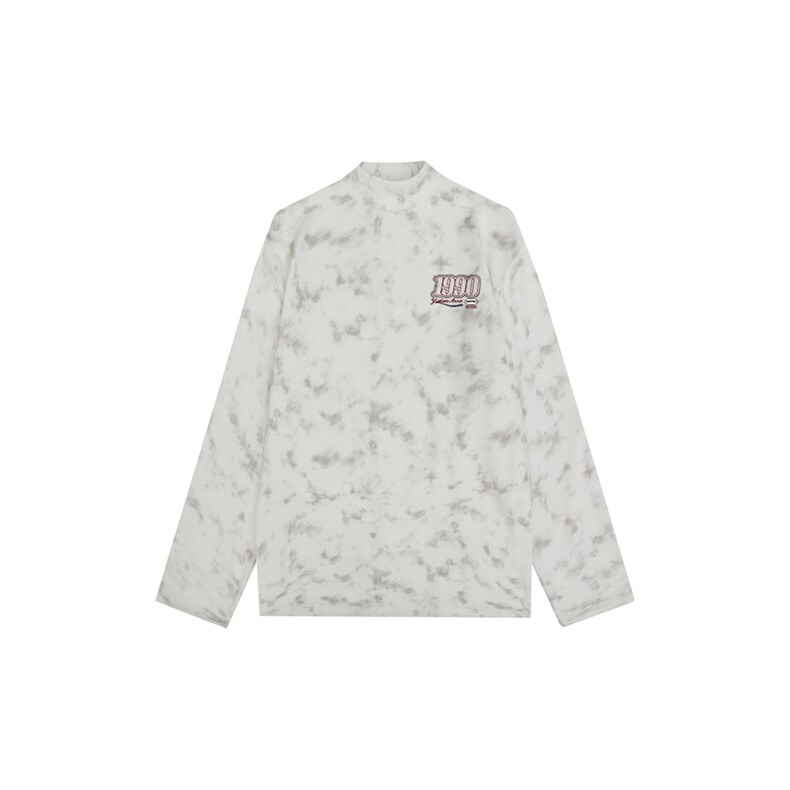 260克重磅扎染德绒半高领打底衫【有货】HD019-DR25285RB-P25图片