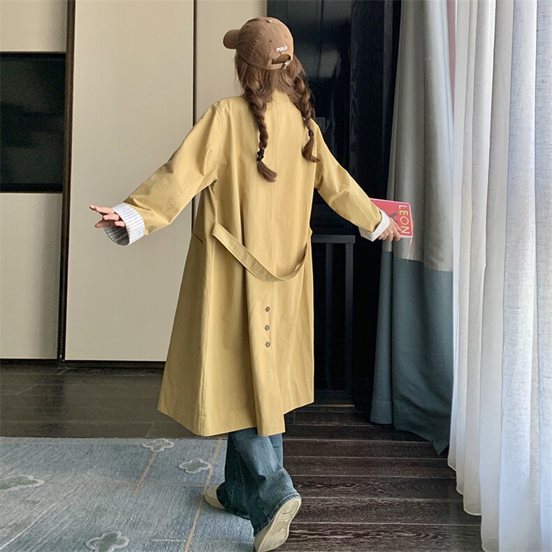 【首-发新-款】春装韩系博主风时尚风衣212-1802-P155-K208，女装风衣，浙宝285（原212）