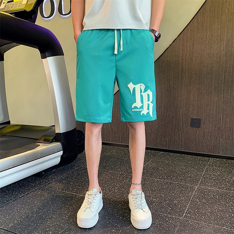 夏季休闲短裤男宽松运动五分沙滩裤大裤衩社会小伙多色潮DK901p48,男装休闲裤,星座901